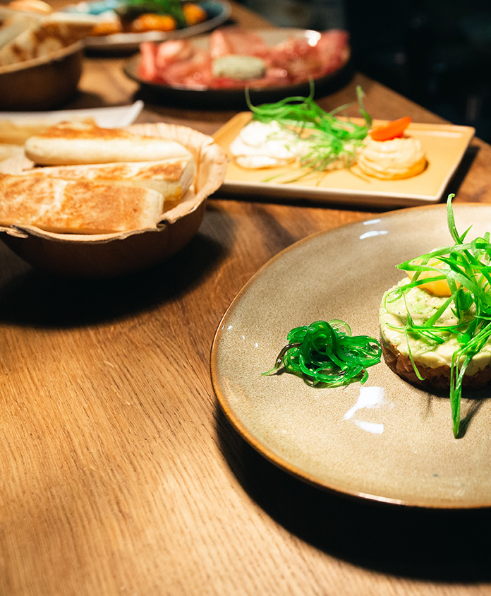 Köstliches Essen aus der Brasserie MONRIVE